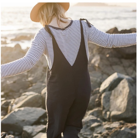 Passenger Overalls Faded Black - Picture 2 of 9